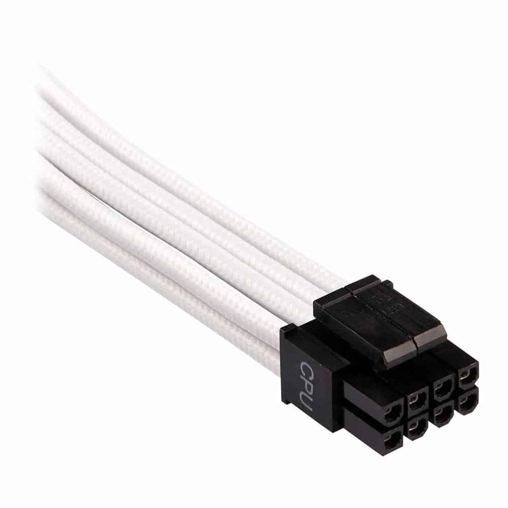 (image for) Corsair Type 4 Gen 4 PSU White Sleeved Cable Starter Kit